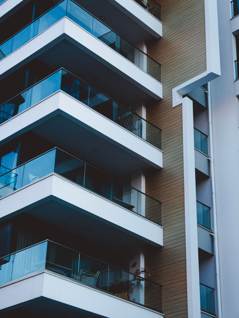 Contemporary residential balconies